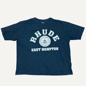 Rhude East Hampton Catamaran Racing Team World Champions Tee Navy XL